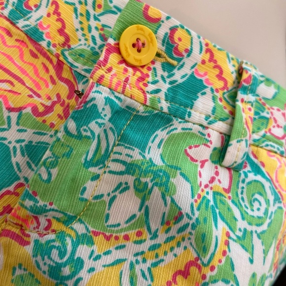 Lilly Pulitzer Walsh Shorts Size 0 Pop Goes the Lemur - Picture 8 of 11